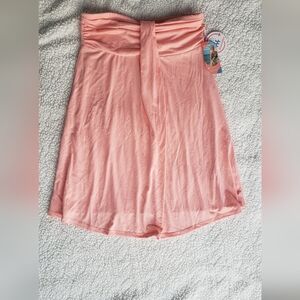As rose rich peach color new MEDIUM 8/10 New swim cover up